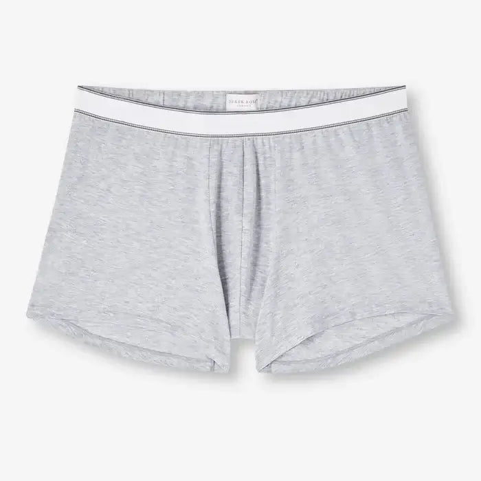 Derek Rose Men's Ethan Micro Modal Stretch Boxer Briefs - Silver Marl