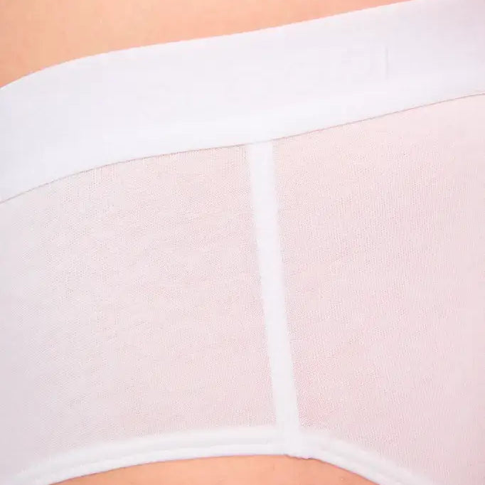 Sloggi Men's 24/7 Basic Natural Cotton 2 Pack Midi Briefs - White