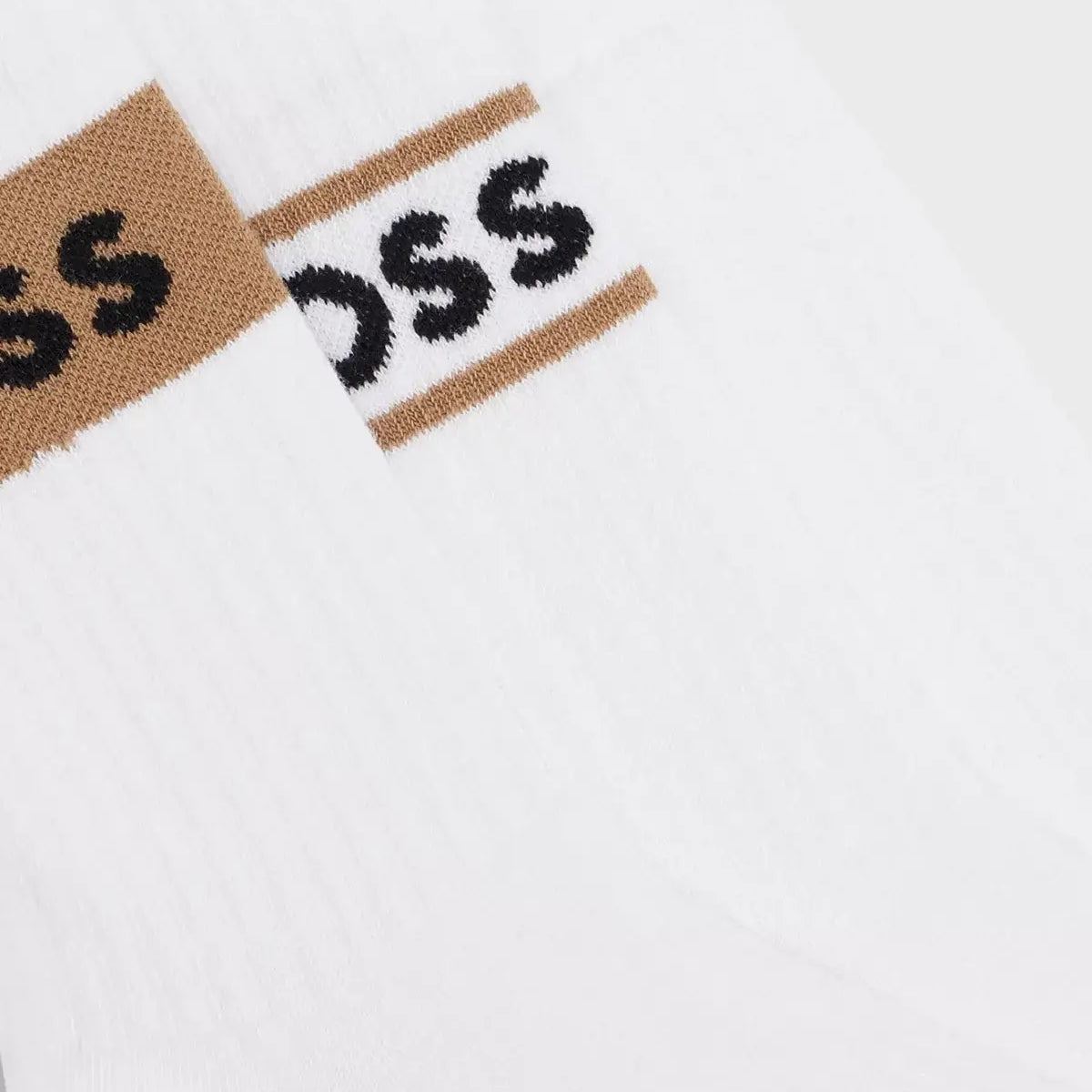 Boss 3 Pack Cotton Socks Gift Box -White
