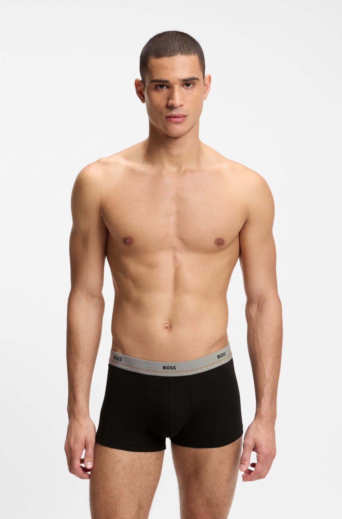 BOSS Essential 5 Pack Stretch Cotton Trunks