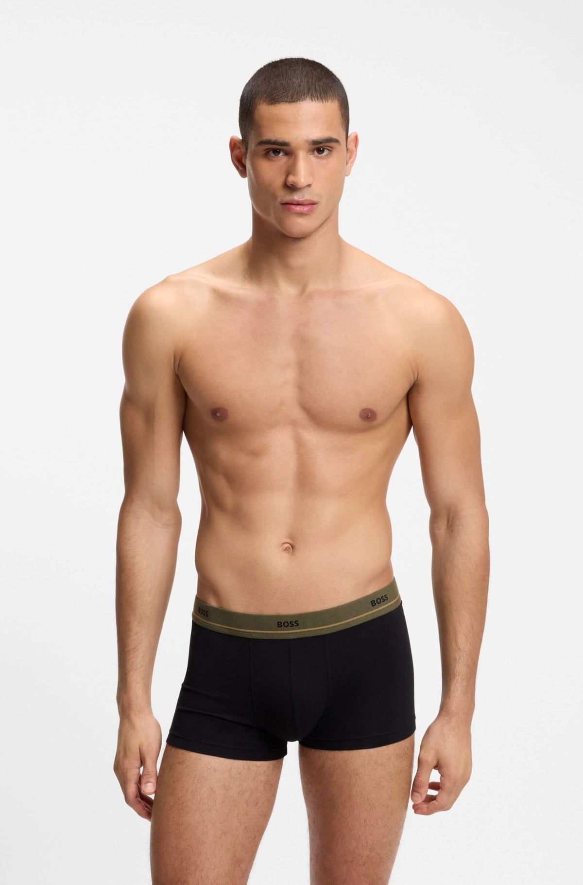 BOSS Essential 5 Pack Stretch Cotton Trunks