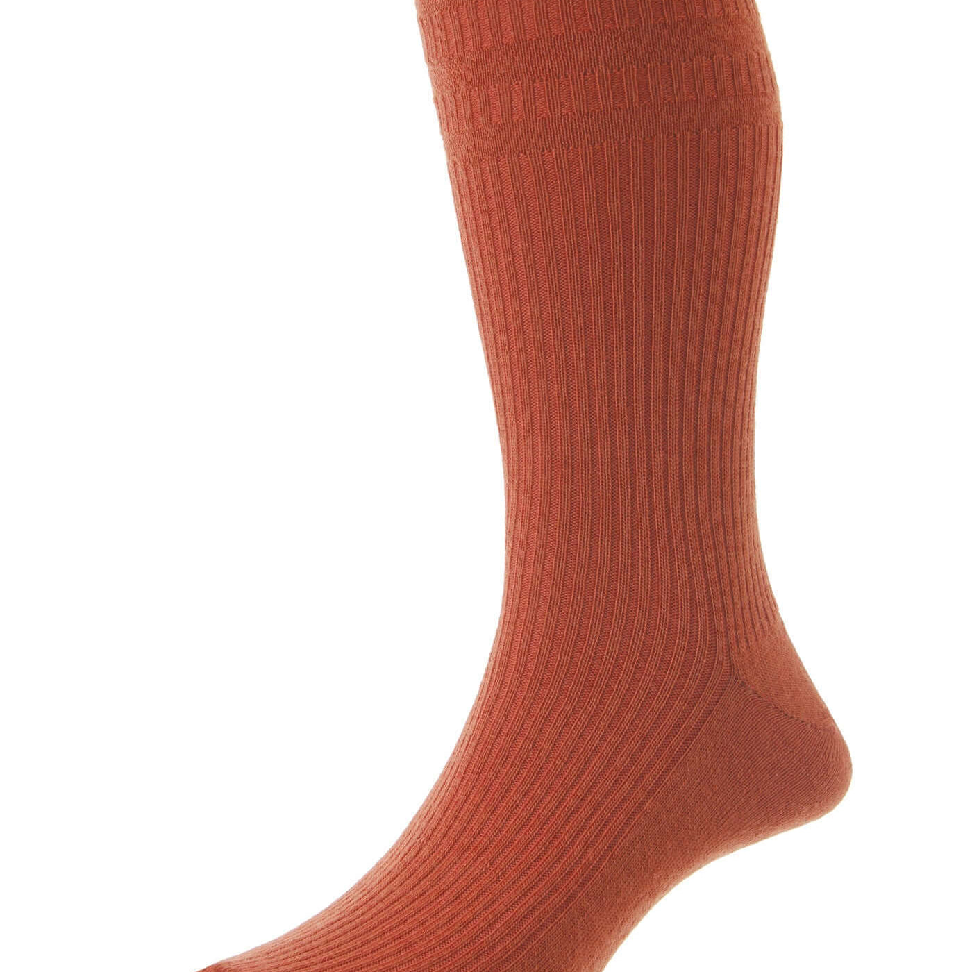 HJ Hall Wool Softop Socks, HJ90 Pack of 3, Orange/Burgundy/Mustard