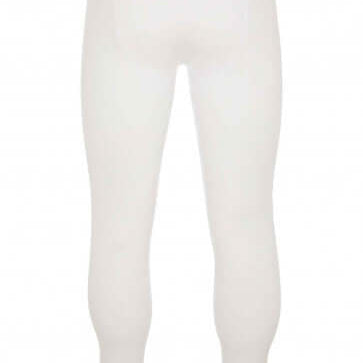 HJ Hall Cotton Rich Thermal Long Johns - White