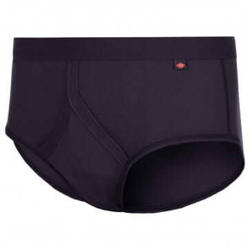 HJ Hall 3 Pack Pure Cotton Fly-Fronts Briefs - Navy