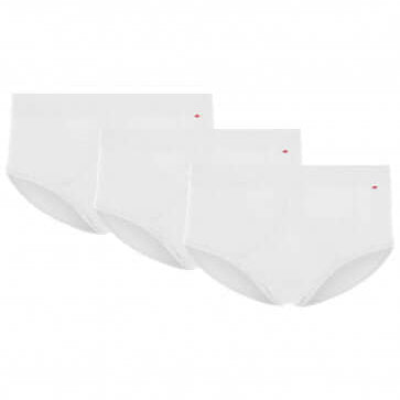 HJ Hall 3 Pack Pure Cotton Fly-Fronts Briefs - White