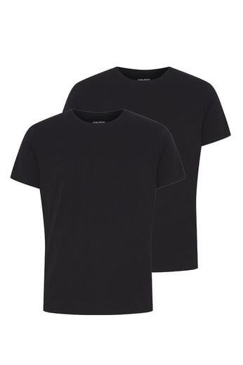 Blend BHDINTON 2-Pack Slim Fit Basic Black T-Shirts
