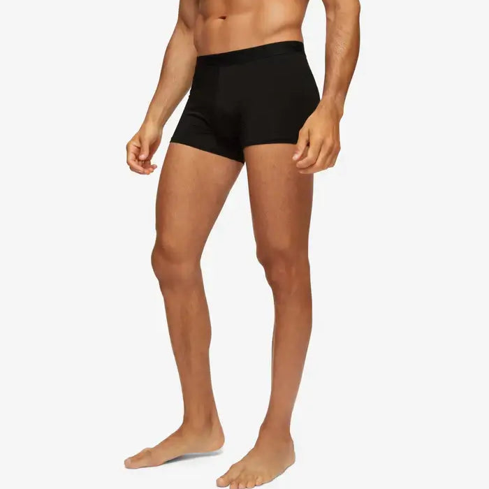 Derek Rose Men's Jack Pima Cotton Stretch Hipster / Boxer Briefs - Black