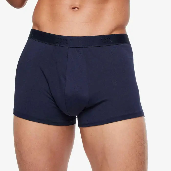 Derek Rose Men's Jack Pima Cotton Stretch Hipster / Boxer Briefs - Navy