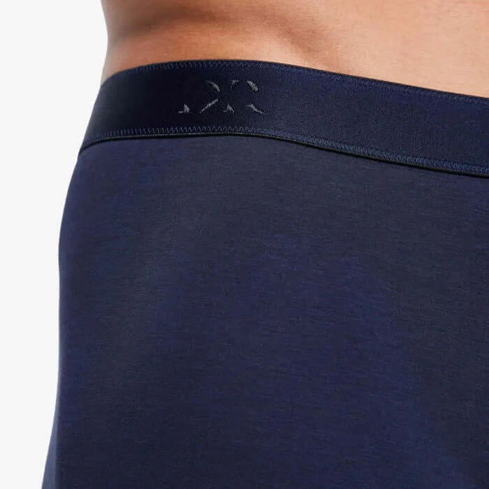 Derek Rose Men's Jack Pima Cotton Stretch Hipster / Boxer Briefs - Navy