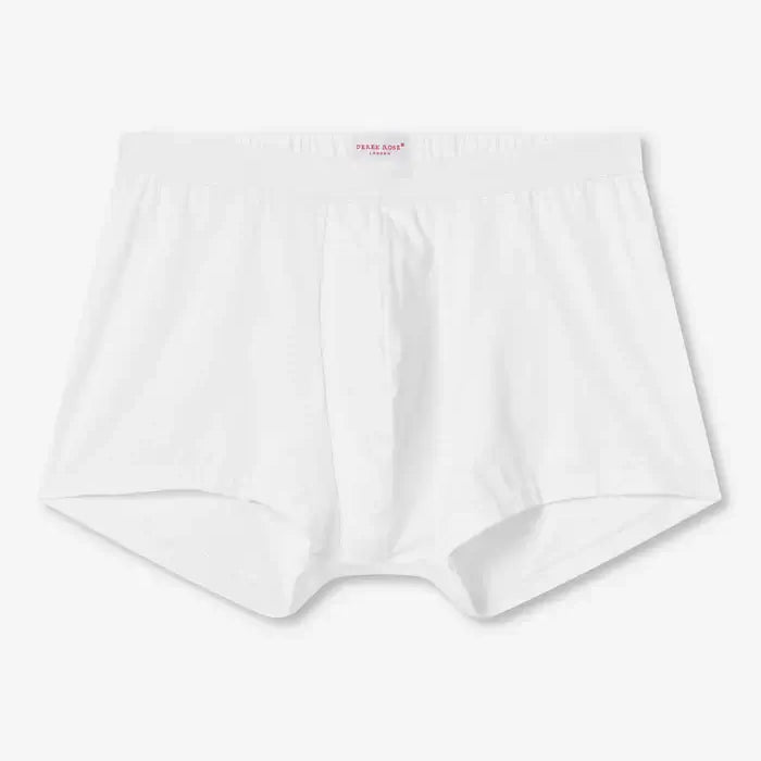 Derek Rose Men's Jack Pima Cotton Stretch Hipster / Boxer Briefs - White