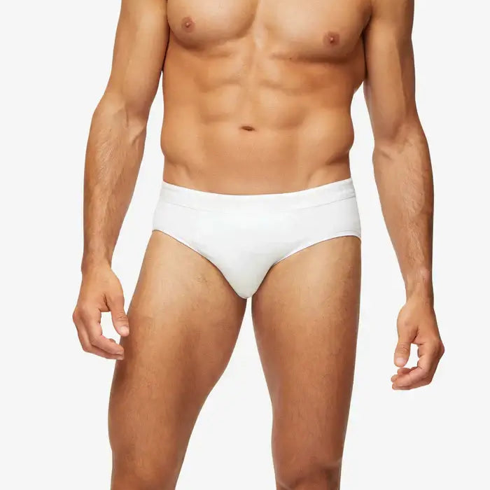 Derek Rose Men's Jack Briefs Pima Cotton Stretch -White