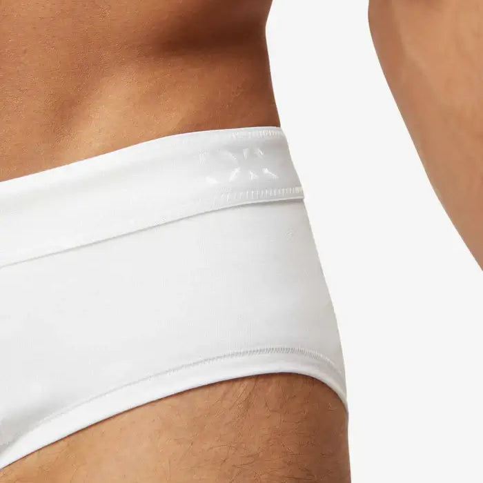 Derek Rose Men's Jack Briefs Pima Cotton Stretch -White