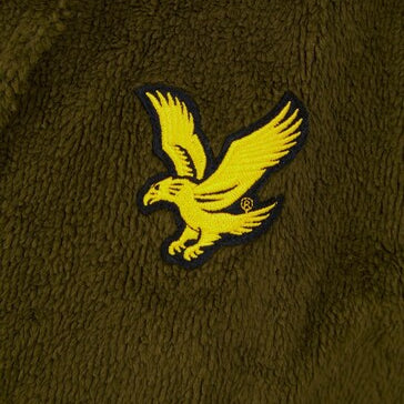 Lyle & Scott Jeremy Bathrobe - Dark Olive