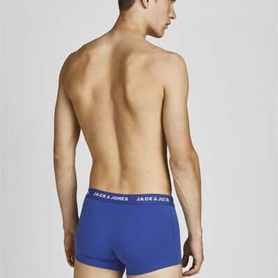 Jack & Jones 5-Pack Cotton Stretch Trunks | Multi-Colour Men’s Underwear