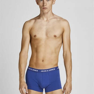 Jack & Jones 5-Pack Cotton Stretch Trunks | Multi-Colour Men’s Underwear