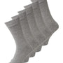 Jack & Jones Jacjens 5 Pack Socks - Light Grey