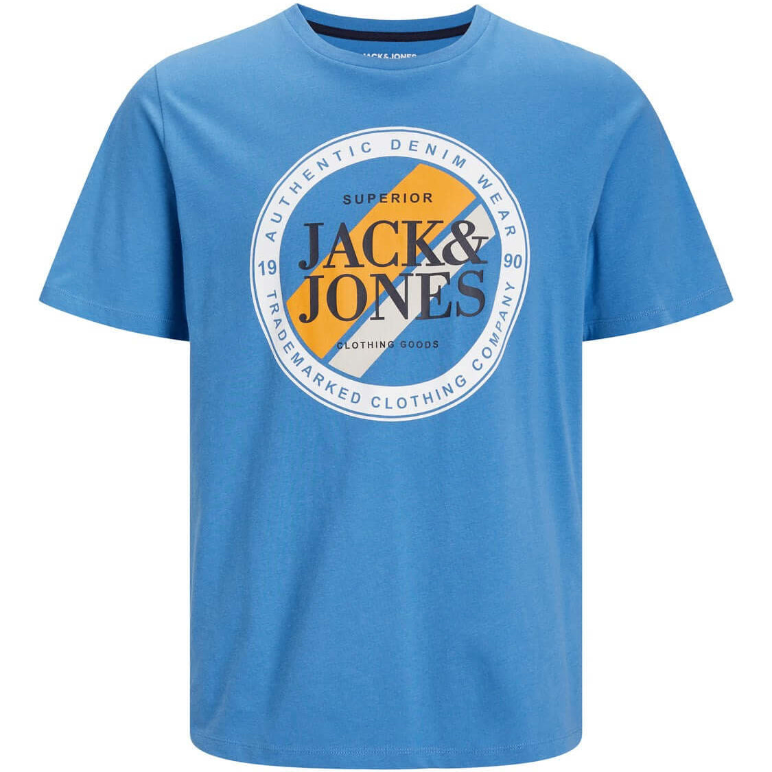 Jack & Jones 1 Pack JJLOOF Crew Neck 100% Cotton T-Shirt