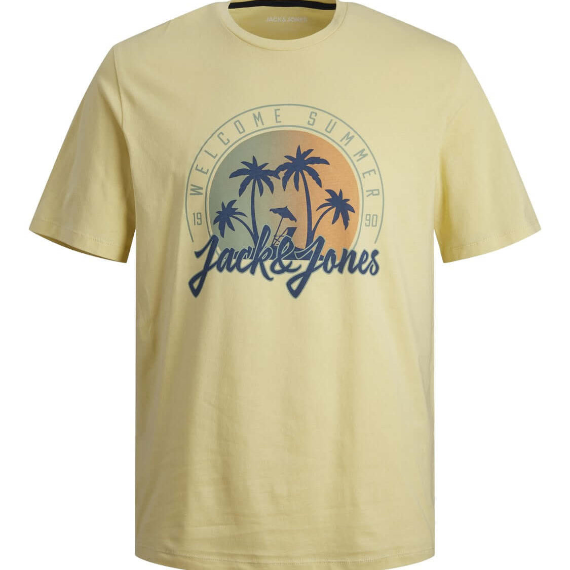 Jack & Jones JJsummer Vibe Crew Neck 100% Cotton T-Shirt