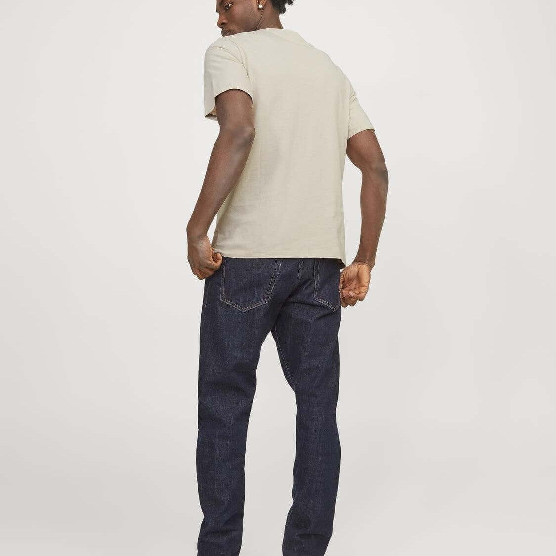 Jack & Jones JJsummer Vibe Crew Neck 100% Cotton T-Shirt