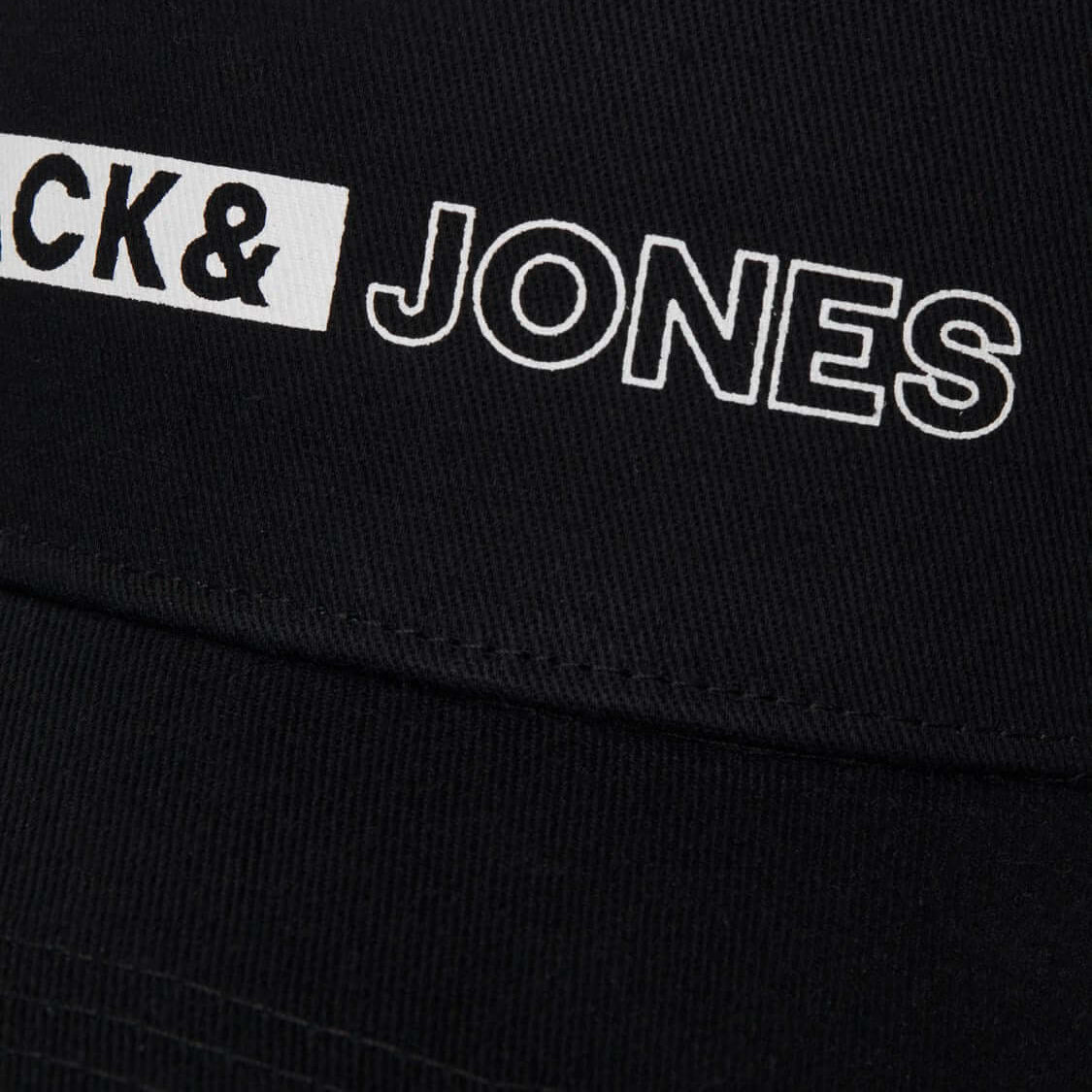 Jack & Jones Jacdna Black Baseball Cap - 100% Cotton