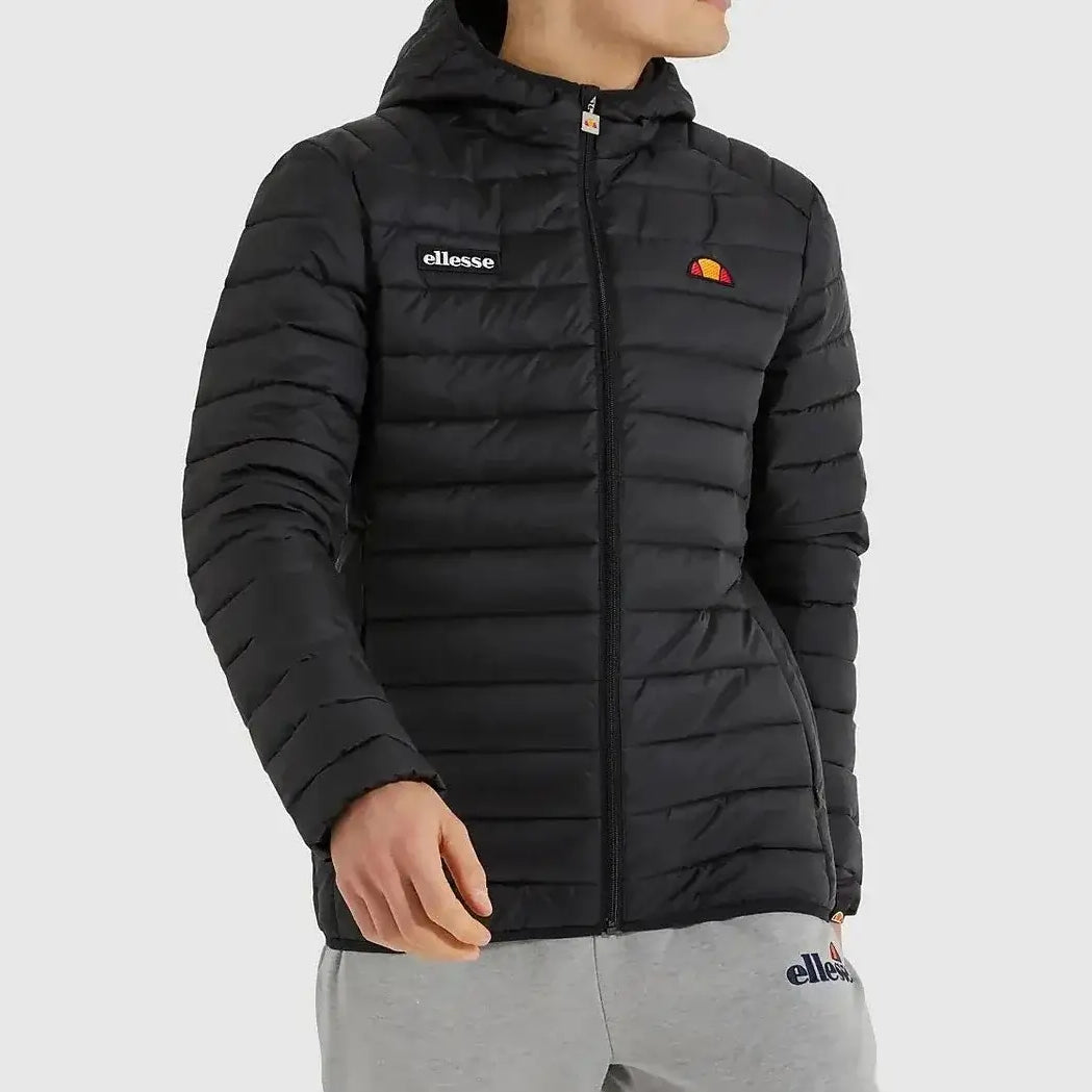 Ellesse Men's Lombardy Padded Jacket - Anthracite / Black