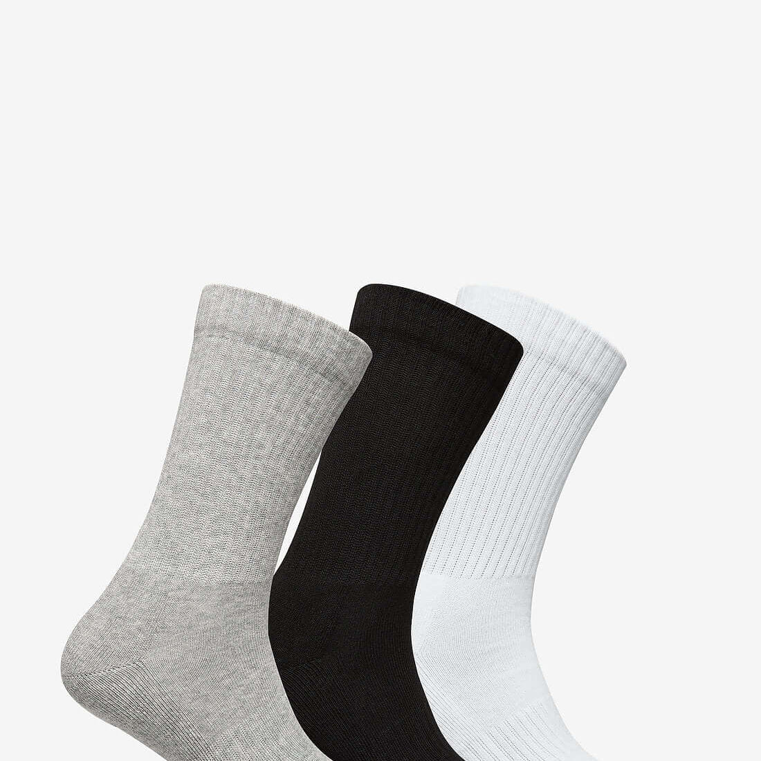Lyle & Scott 3 Pack Hamilton Sport Socks - Black / Grey / White