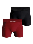 Bjorn Borg Lyocell Boxer 2 Pack - Red/Black
