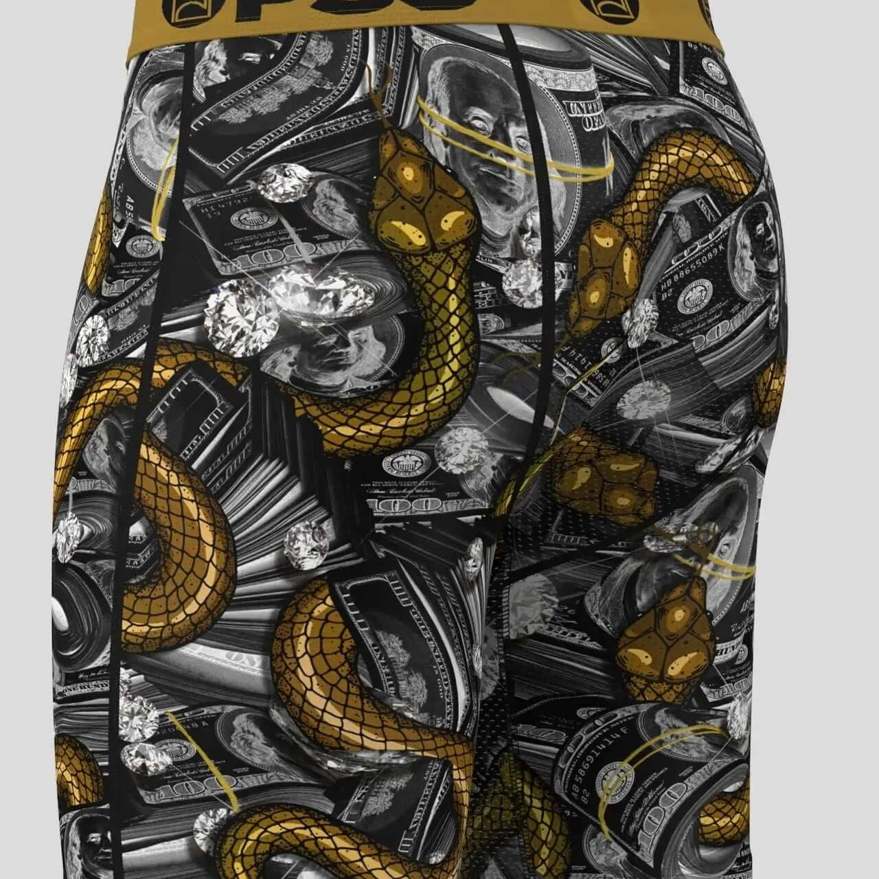 PSD Men's Paisley 7" Boxer Briefs - Mamba Money
