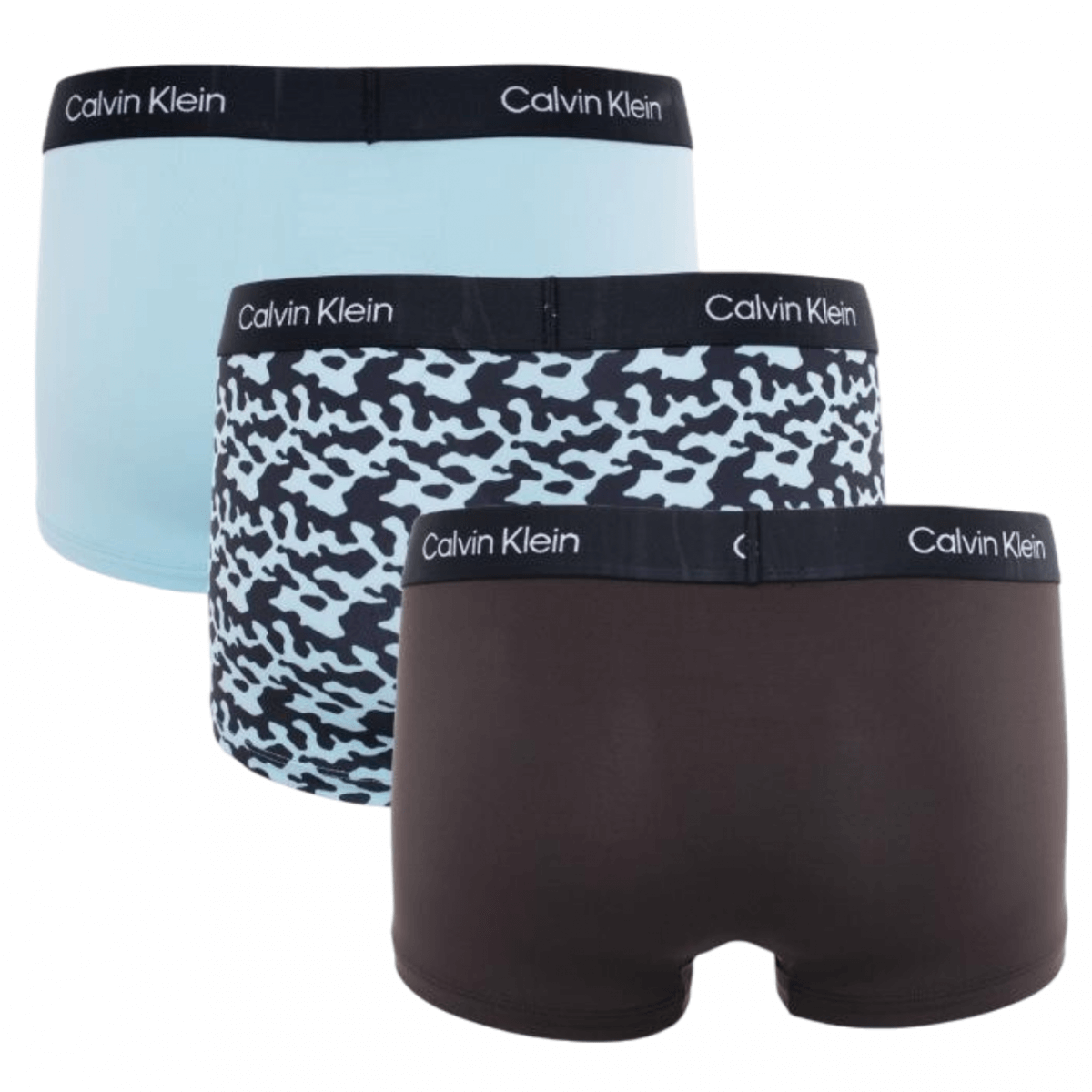 Calvin Klein 3 Pack CK96 Microfibre Low Rise Trunks - Multi