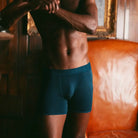 Swole Panda Bamboo Boxers – Navy