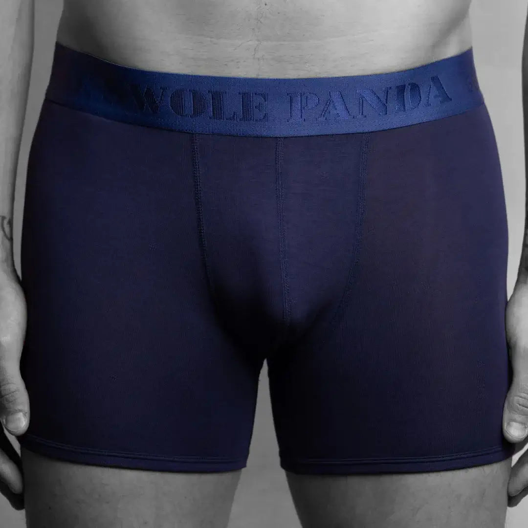 Swole Panda Bamboo Boxers – Navy