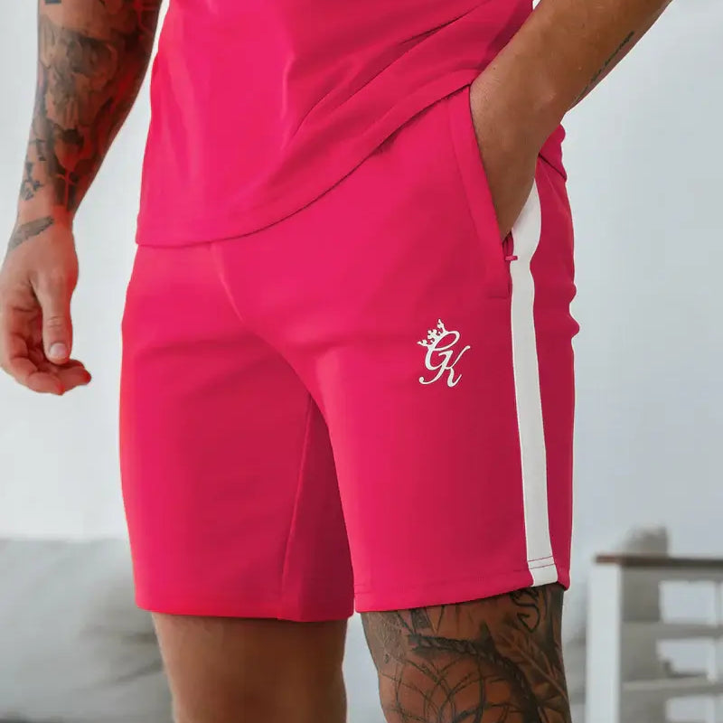 Gym King Core Plus Poly Short - Fuchsia