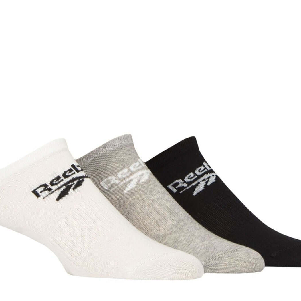 Reebok 3 Pack Unisex Cotton Trainer Socks