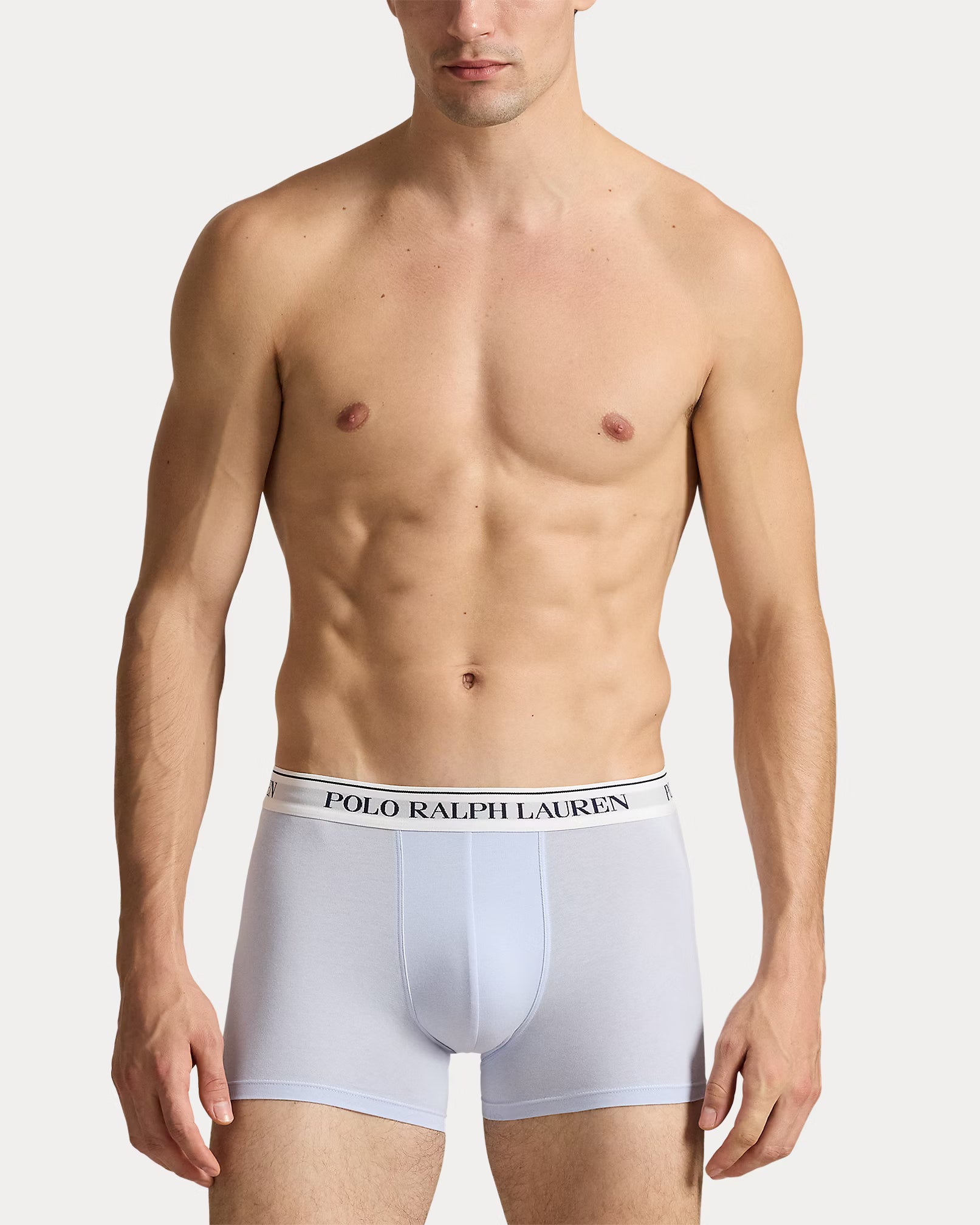 Polo Ralph Lauren Classic Stretch Cotton Trunks 3-Pack, Berry / Blue / Navy