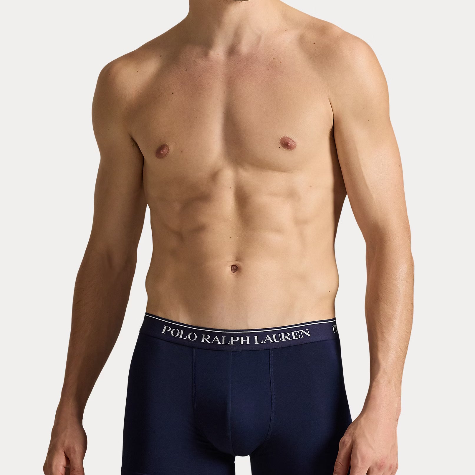 Polo Ralph Lauren Classic Stretch Cotton Trunks 3-Pack, Forest / Yellow / Navy
