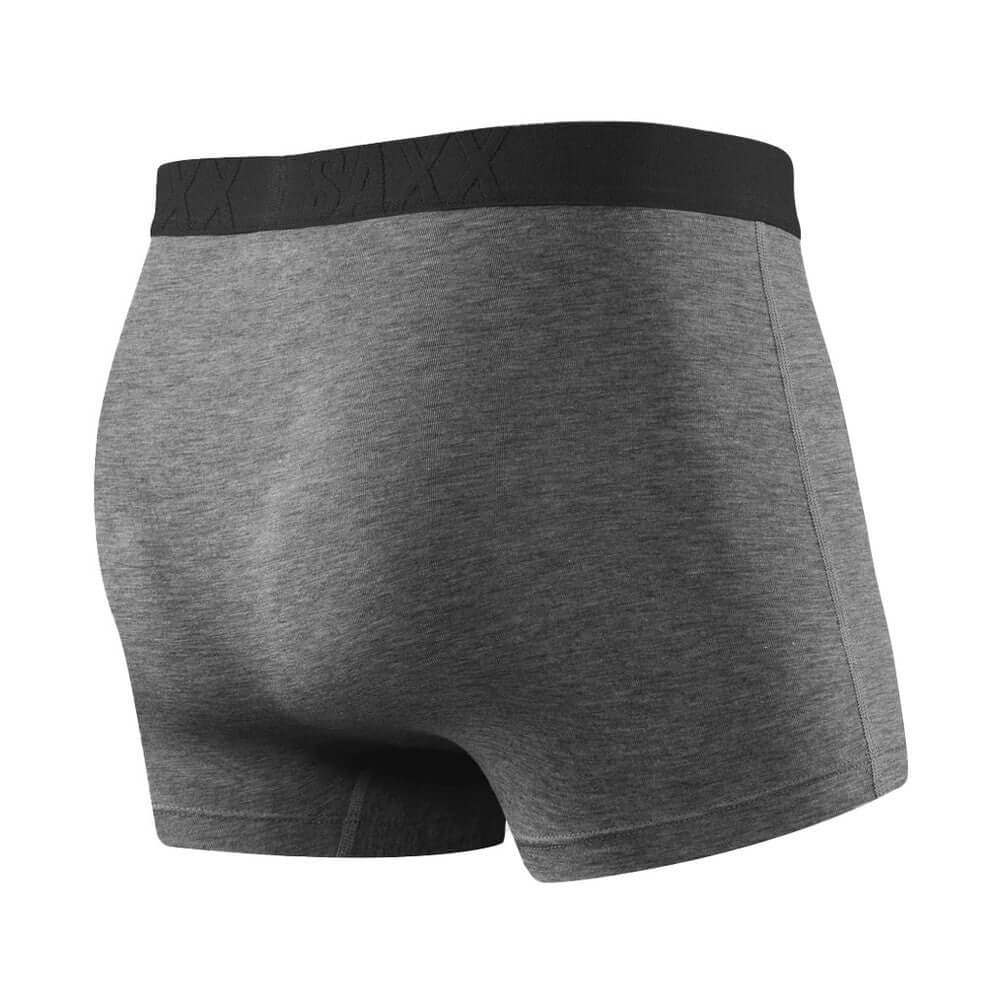 Saxx Underwear Vibe Super Soft 1 Pack Trunk - Salt & Pepper