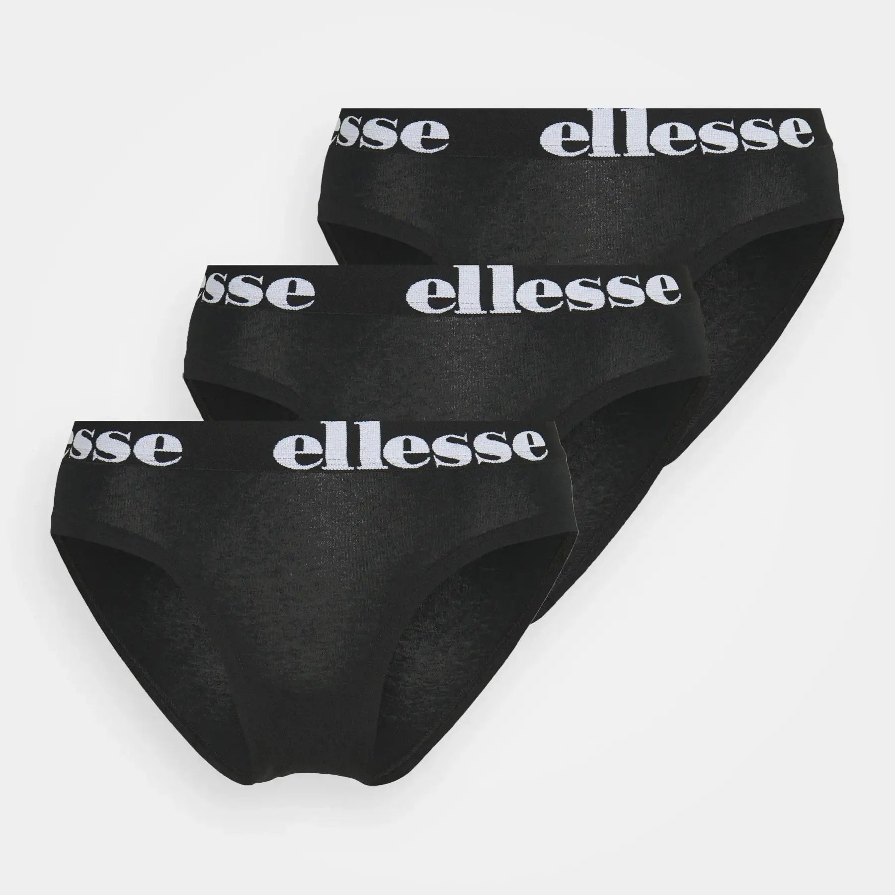 Ellesse SHARLIA 3 Pack Women Briefs -Black