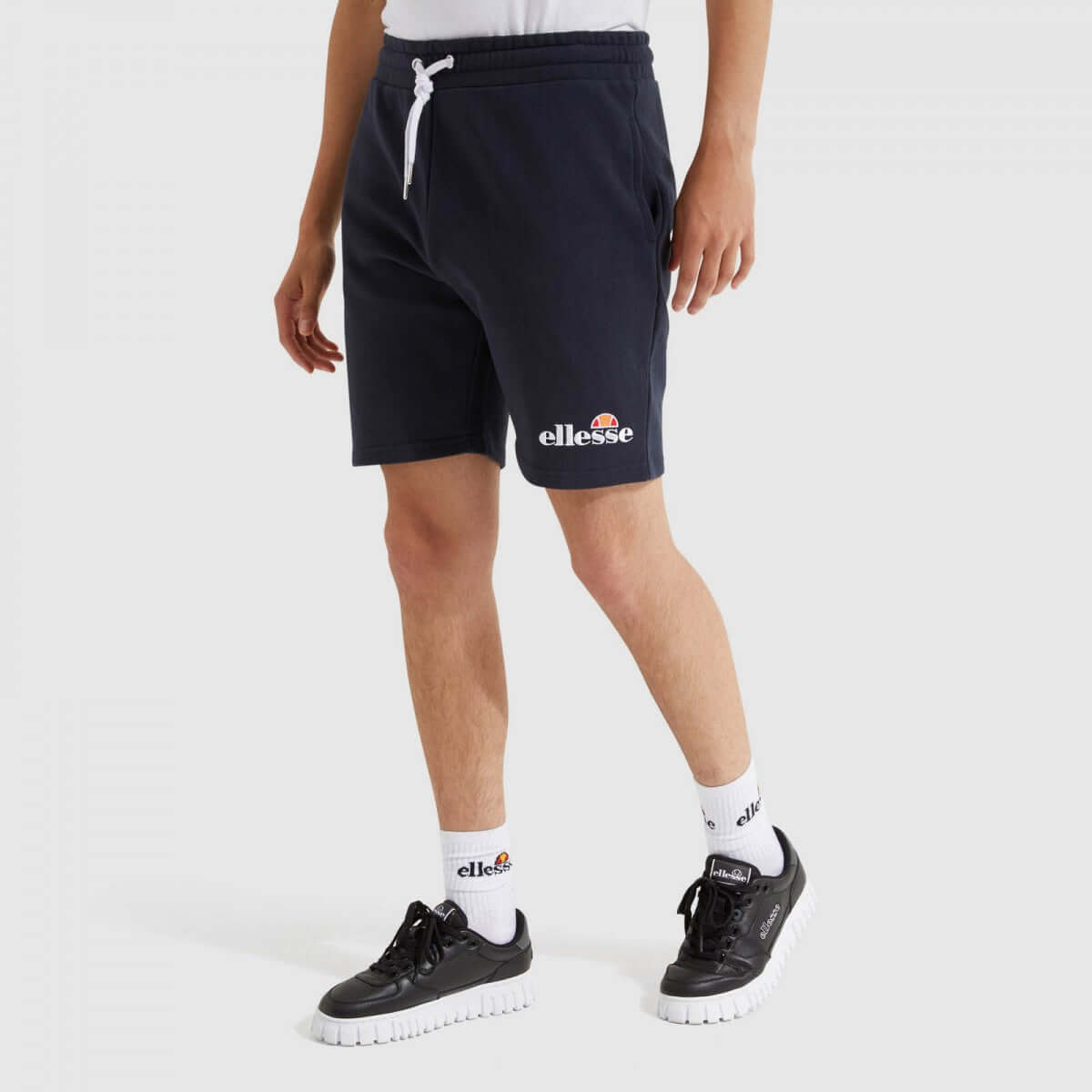 Ellesse Men's Silvan Fleece Shorts - Navy