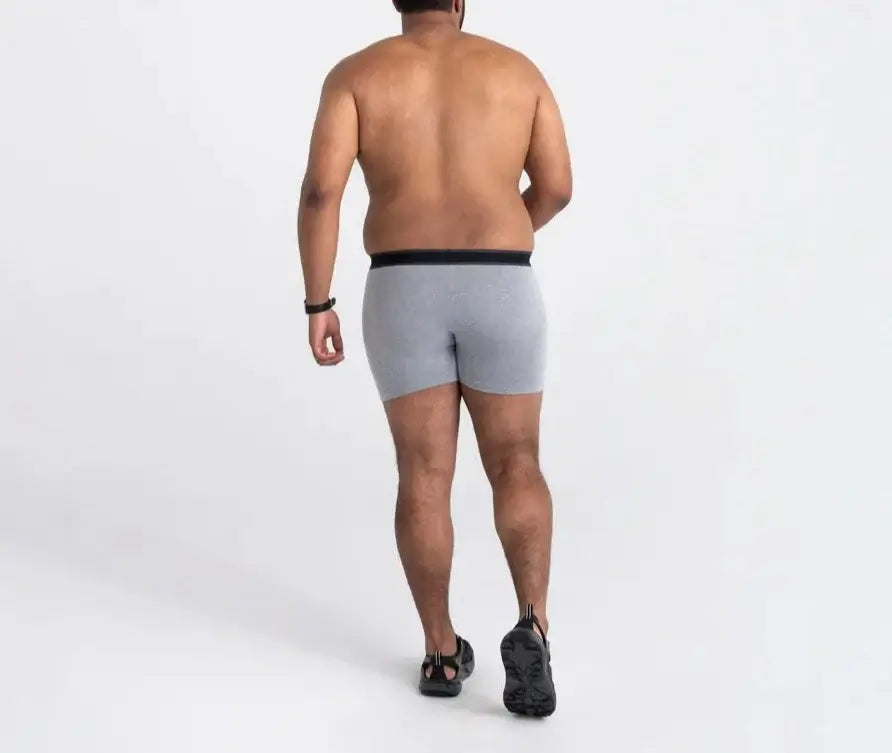 Saxx Underwear Daytripper 1 Pack Boxer Briefs - Grey Heather