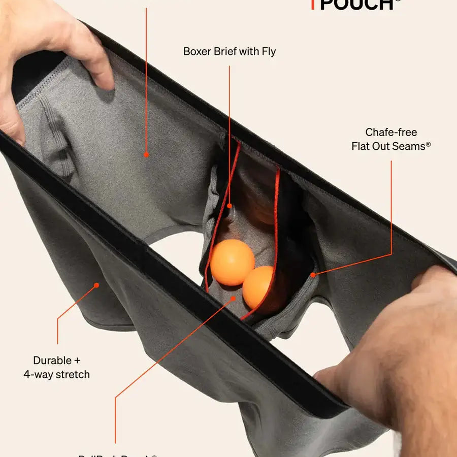 Saxx Comfort Stretch Daytripper 1 Pack Boxer Briefs, Camo Flowers- Blue Fog