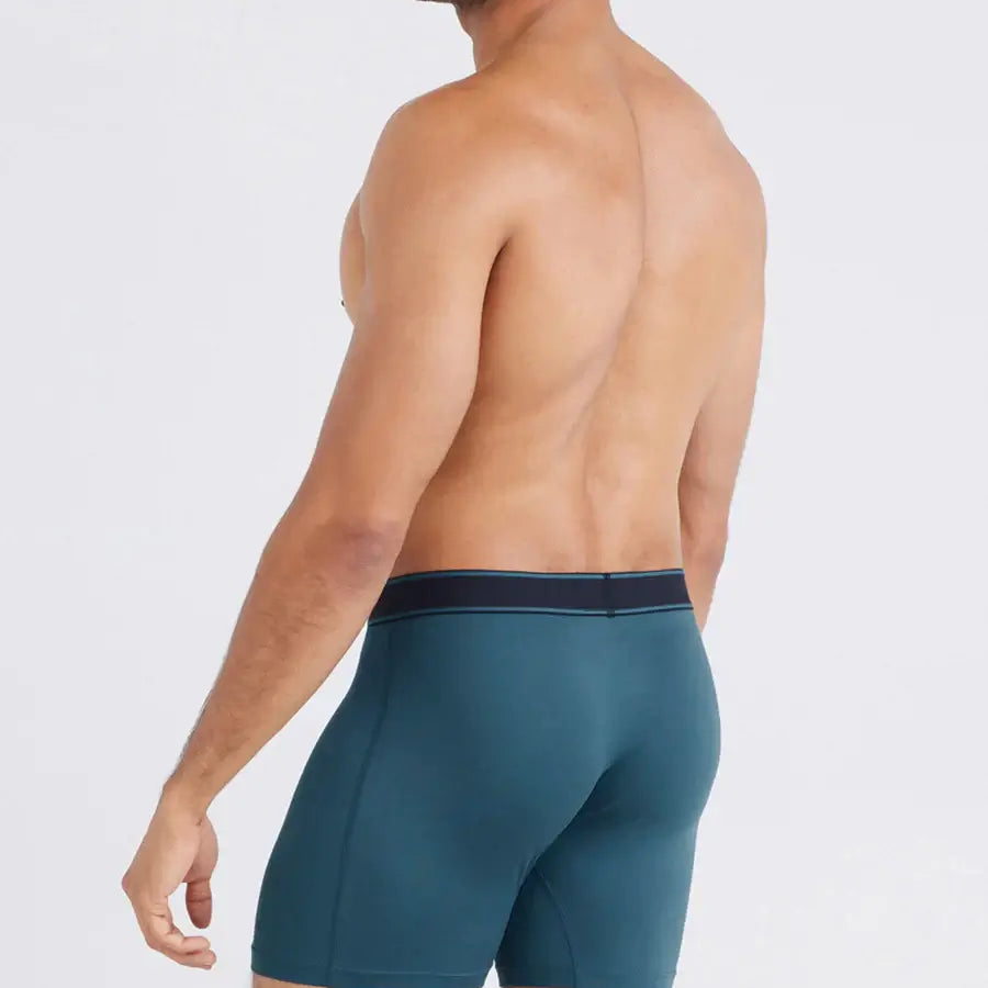 Saxx Underwear Daytripper 2 Pack Boxer Briefs - Storm / Black