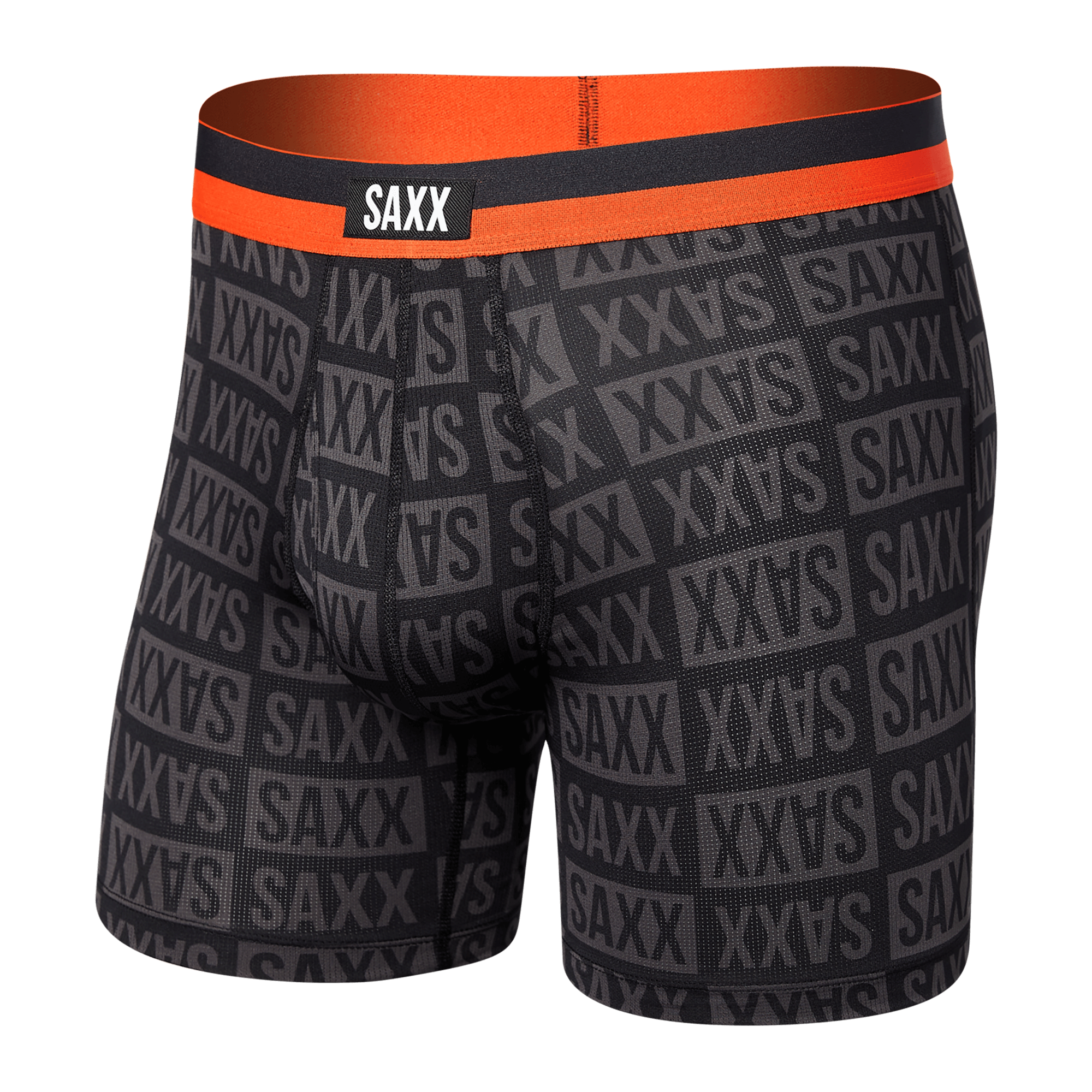 Saxx Underwear Sports Mesh 1 Pack Boxer Briefs - Checkerboard