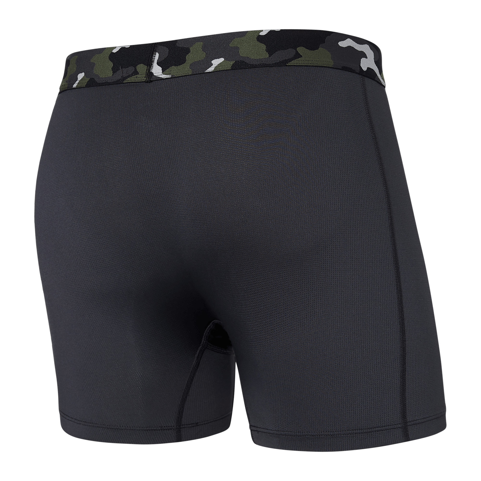 Saxx Underwear Sports Mesh 1 Pack Boxer Briefs - Faded Black Camo