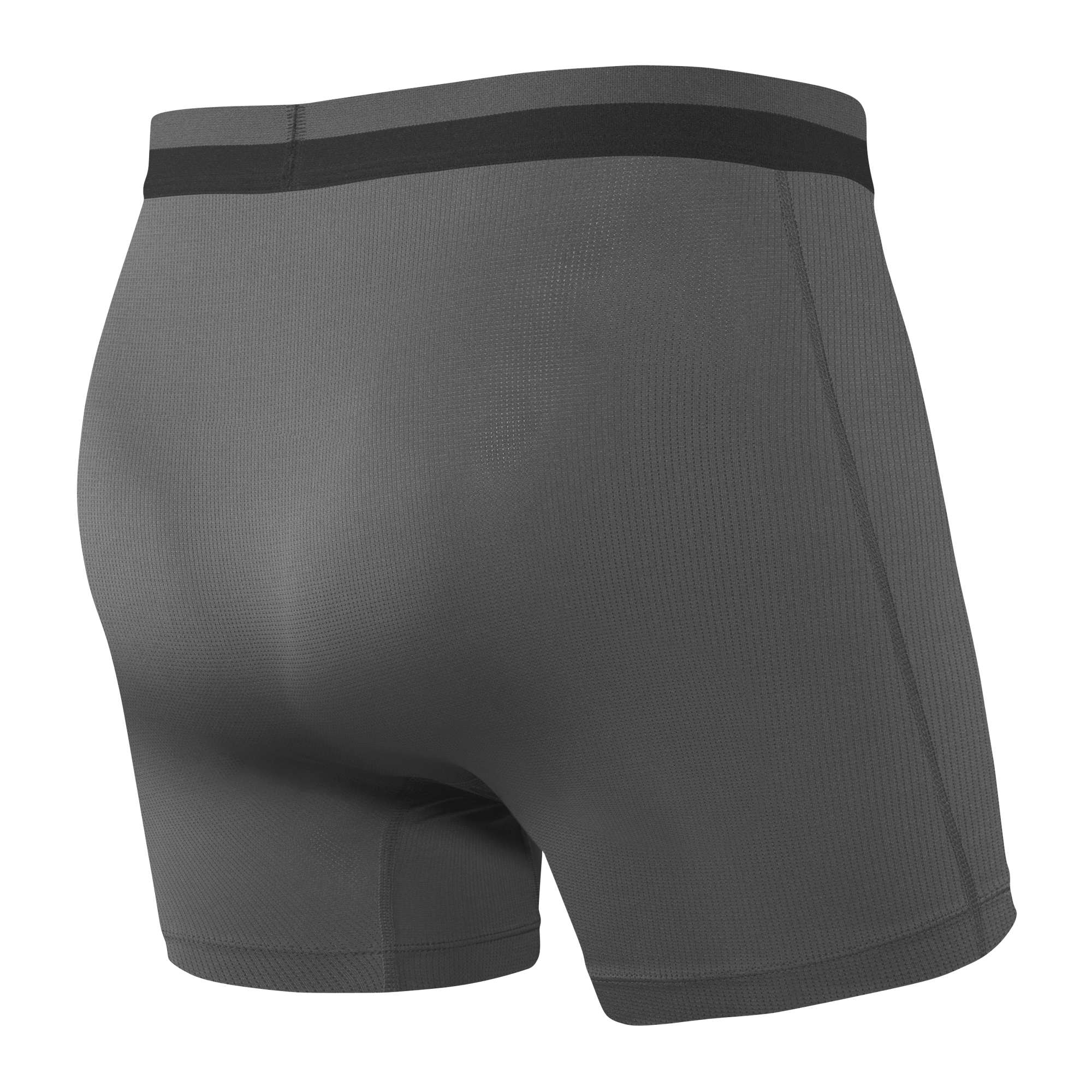 Saxx Underwear Sports Mesh 1 Pack Boxer Briefs - Fly Graphite