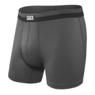 Saxx Underwear Sports Mesh 1 Pack Boxer Briefs - Fly Graphite