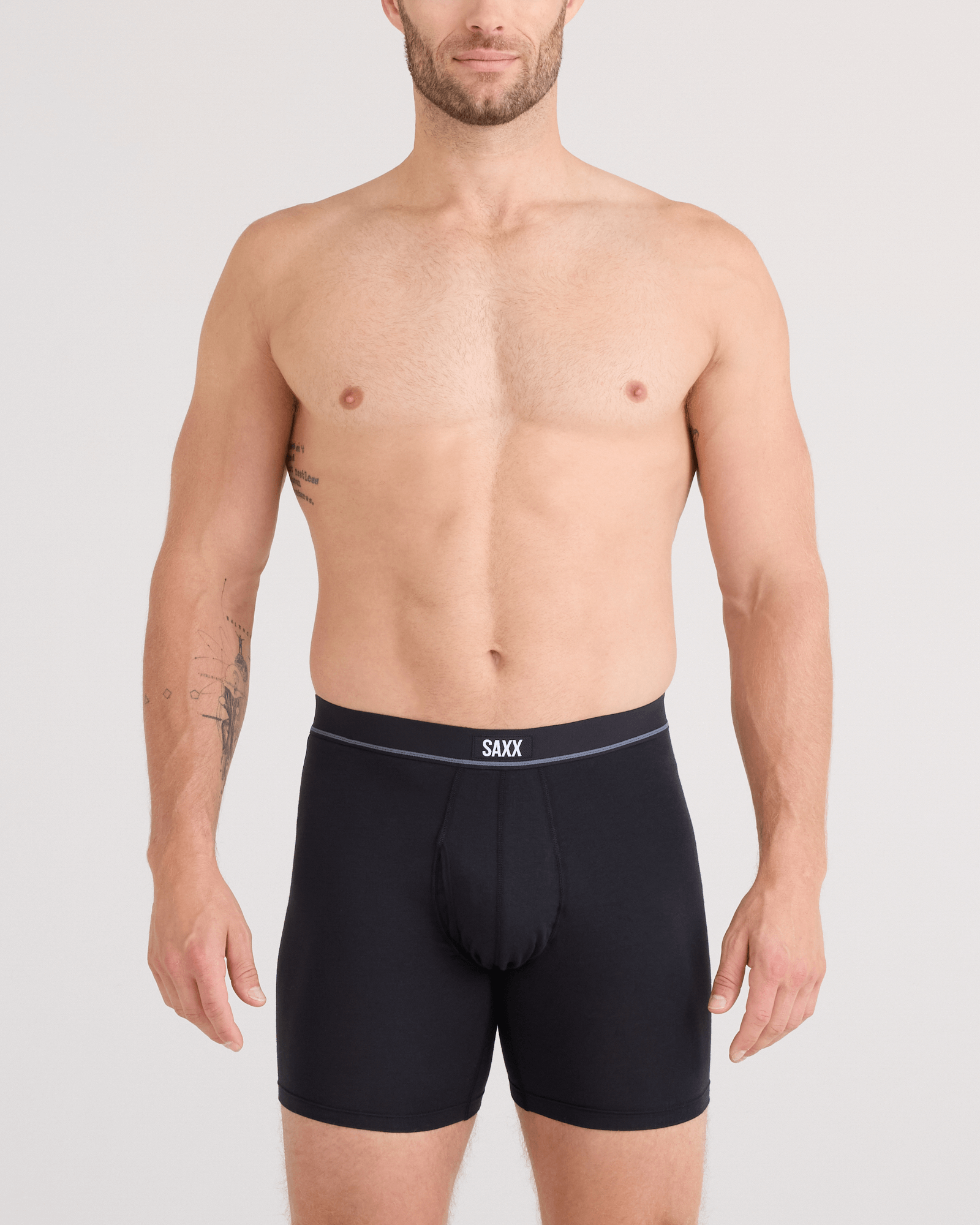 Saxx Quest QDM Boxer Brief Fly 3 Pack - Black/Turbulence/Maritime