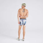 Saxx Underwear Volt Breathable Mesh Boxer Briefs - Frosty Invasion-Grey