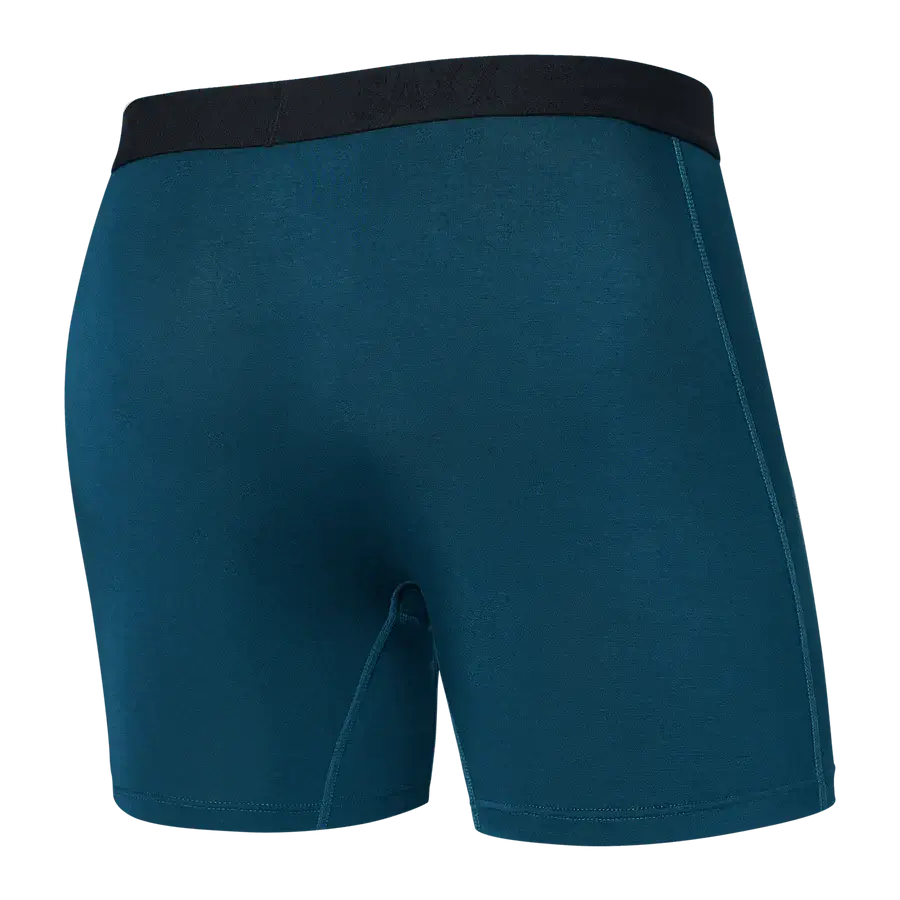Saxx Ultra Super Soft 1 Pack Boxer Briefs - Deep Ocean Navy