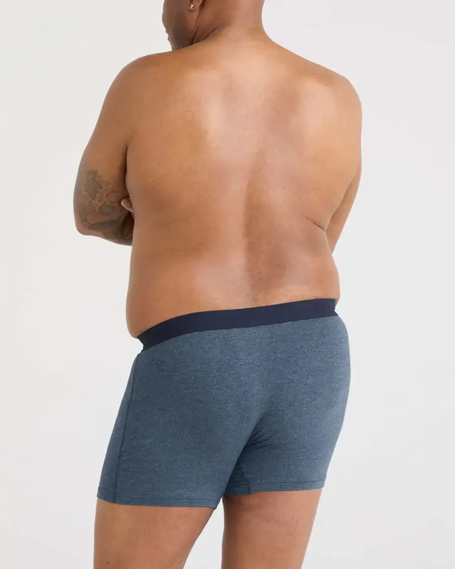 Saxx Ultra Super Soft 1 Pack Boxer Briefs - Indigo
