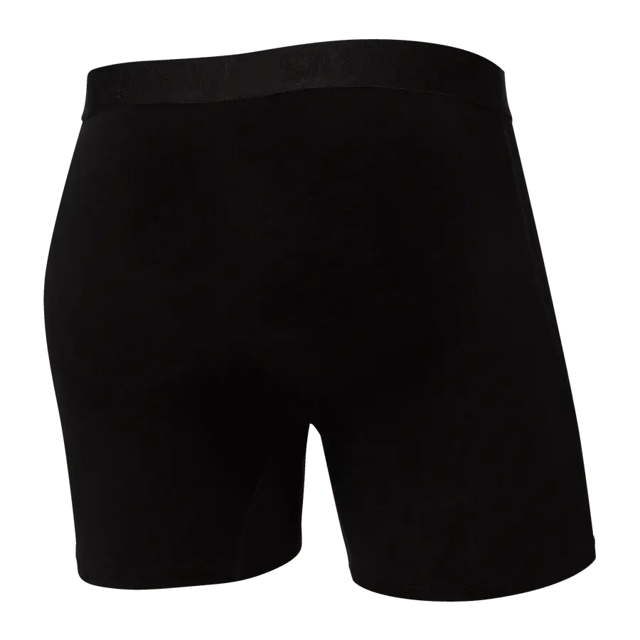 Saxx Ultra Super Soft 1 Pack Boxer Briefs - Black